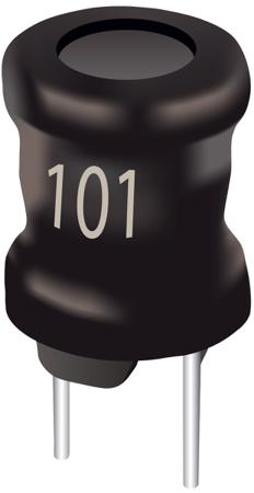 RLB0913-331K Bourns 330 μH ±10% Ferrite Leaded Inductor, Max SRF:2.3MHz, Q:20, 540mA Idc, 850mΩ Rdc, RLB0913