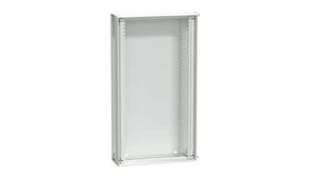 LVS08117 Schneider Electric PrismaSeT Series White Sheet Steel Enclosure, IP30, IK07, IK08, 1080 x 600 x 205mm