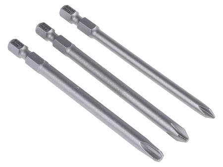 2607001757 Bosch Driver Bit 3 Pieces, Phillips