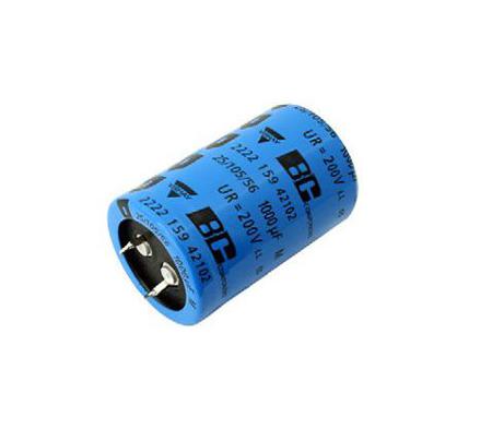 MAL215929221E3 Vishay Aluminium Capacitor 220μF 500V dc 30mm Snap-In 159 PUL-SI Series Aluminium, Snap-In Electrolytic