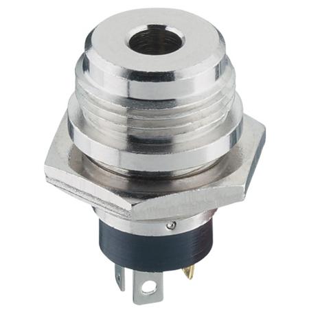 1502 04 Lumberg Jack Socket 3.5 mm Front Mount Jack Connector Socket 1A