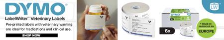 2187328 Dymo Adhesive Pre-Printed Label. Quantity: 400EA