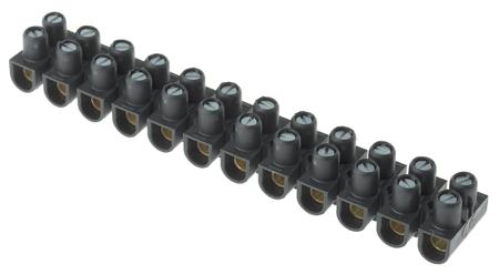 0 342 15 Legrand Terminal Strip, 57A, 10 mm² Wire, Screw Termination