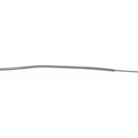874-0056 RS Pro 1431 Series Grey, 100m XLPVC UL1431 Hook Up Wire, 600 V 26 AWG