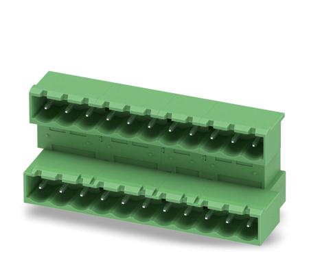 1842157 Phoenix Contact, 5.08mm Pitch, MDSTBA 2.5/11-G-5.08, 11 Way, Pluggable Terminal Block, Header, Solder Termination,