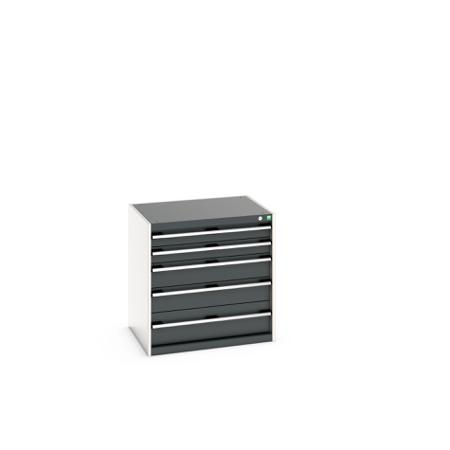 40020026-19V Bott 5 Cabinet, Steel, 800mm x 650mm x 800mm, Grey