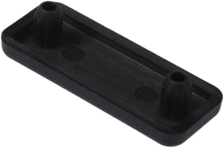 188-0355 RS PRO Black End Cap, Groove 8mm