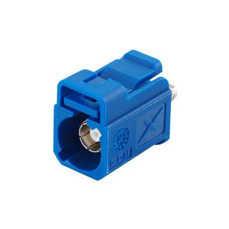 FK2FCDK Taoglas FAKRA Gen 2 Series, Jack Cable Mount SMB Connector, Cable Termination, Straight Body