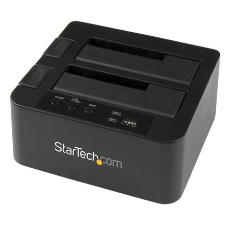 SDOCK2U33RE StarTech.com eSATA, USB Type B Hard Drive Docking Station for 2 Drives SATA Hard Drive 2.5 x 3.5in