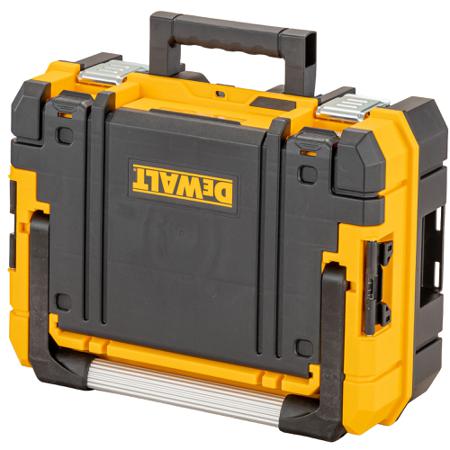 DWST83344-1 DeWALT TSTAK Shallow Box Plastic Tool Box, 440 x 440 x183mm