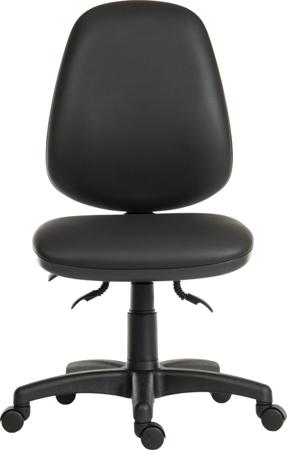 625-802 RS PRO Black Plastic Operator Chair, 120 Weight Capacity