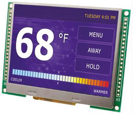INT043BTFT Displaytech  TFT LCD Colour Display, 4.3in, 480 x 272pixels