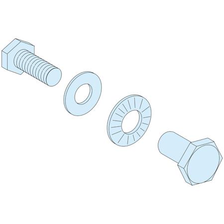 LVS04645 Schneider Electric Fixing Screws, PrismaSeT P Series