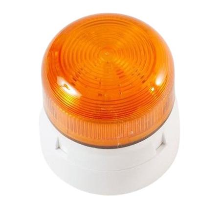 QBS-0306 Klaxon QBS Series Amber Beacon, 10-30V, IP67, ULP