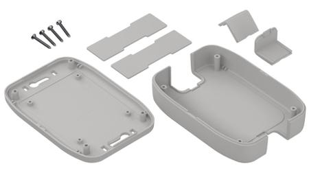336-945 RS PRO Light Grey ABS General Purpose Enclosure, 150 x 100 x 33mm