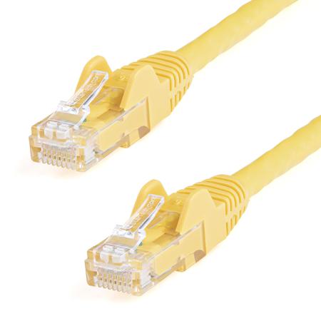 N6PATC150CMYL StarTech.com, 1.5m Cat6, Yellow RJ45 to Male RJ45 Male, U/UTP Unshielded, Terminated PVC Sheath