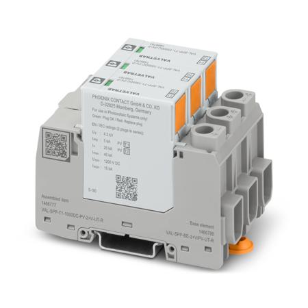 1466777 Phoenix Contact Surge Arrester, 4.2kV, DIN Rail Mount