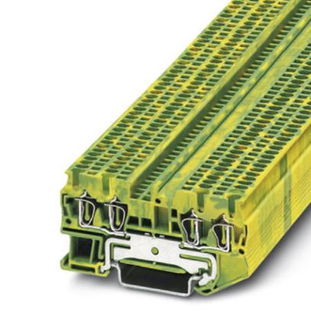 3031209 Phoenix Contact  ST 1.5-QUATTRO-PE Series Green/Yellow, 1.5mm²