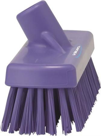70608 Vikan Broom, Purple With Polyester, Polypropylene, Stainless Steel Bristles for Multipurpose Cleaning