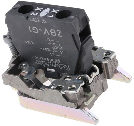 ZB4BVG1 Schneider Electric Harmony XB4 Light Block LED White 110 → 120 V Screw terminal
