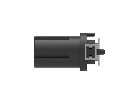 454949-E ERNI Circular Connectors, 4 Contacts, Board Mount, M12 Connector, Socket, Female, IP65, IP67, M12 Connector Series