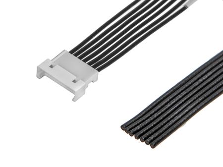 2181110704 Molex 7 Way Male PicoBlade Unterminated Wire to Board Cable, 425mm