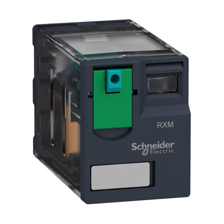 RXM4AB1BD Schneider Electric 4PDT Non-Latching Relay Plug In, 24V dc Coil, 8 A