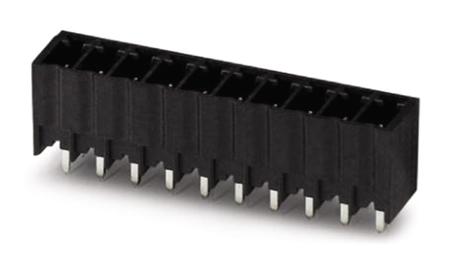 1707447 Phoenix Contact, 3.81mm Pitch, MCV 1.5/ 4-G-3.81 P26 THR, 4 Way, Pluggable Terminal Block, Header, Solder Termination,