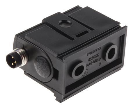 SDE5-V1-O-Q6E-P-M8 Festo Push In 6 mm Pressure Switch, -1bar to 0 bar