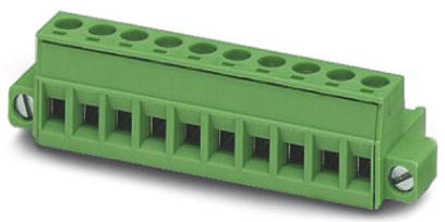 1961986 Phoenix Contact, 5.08mm Pitch, MSTB 2.5/2-STF-5.08 BK, 2 Way, , Pluggable Terminal Block, Plug, Cable Mount, Screw