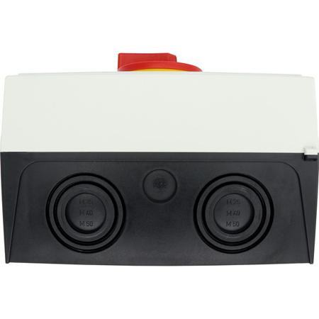 207380-P3-100-I5-SVB-N-HI11 Eaton 3 pole + N Pole Surface Mount Isolator Switch - 100A Maximum Current, 55kW Power Rating, IP65