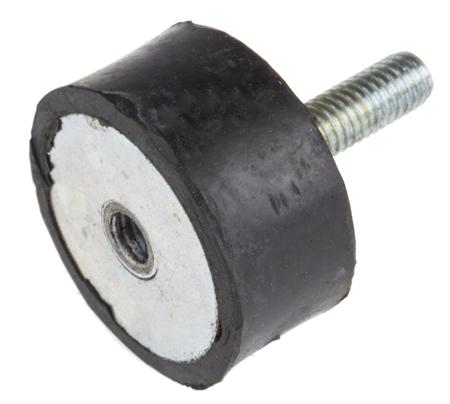 171-2599 RS PRO M6 Anti Vibration Mount, Male to Female Bobbin with 83.16kg Compression Load