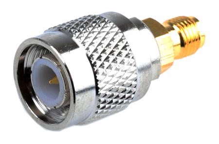 ADP-SMAF-TNCM RF Solutions Straight 50Ω RF Adapter SMA Socket to TNC Plug 3GHz