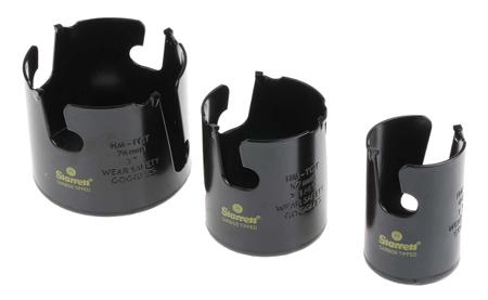 KMP11021 Starrett Tungsten Carbide Tipped 19 → 76 mm 11 piece Hole Saw Set