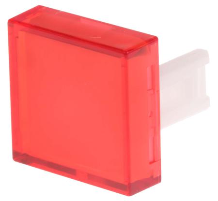 31-953.2 EAO Red Square Push Button Lens for Use with 31 Series