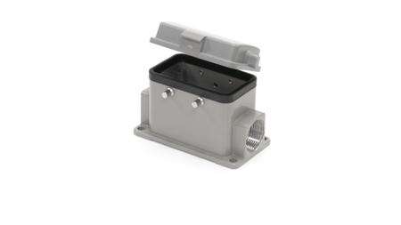 208-4810 RS PRO Side Entry Heavy Duty Power Connector Housing, Surface Mount