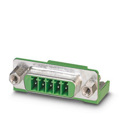 1848135 Phoenix Contact Straight Solder PCB Header, 5 Contact(s), 3.5 mm Pitch, 1 Row, Shrouded