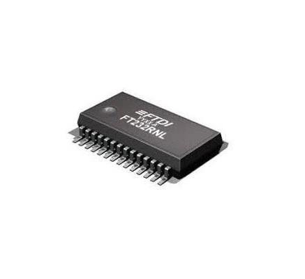 FT232RNL-REEL FTDI Chip , USB to Serial UART, USB to UART, 1.8 → 5 V, 28-Pin SSOP