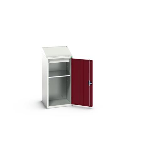 16929024-24 Bott 1 Door, 1 Drawer Sheet Steel Cupboard, 525 x 550 x 1130mm