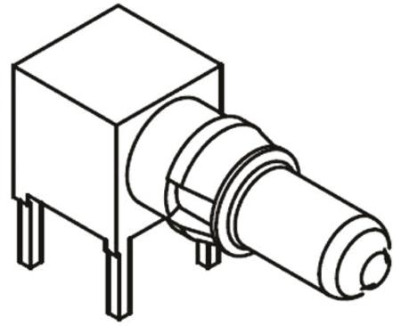 09030006104 HARTING 09 03 , Right Angle , Male , Copper Alloy , Backplane Connector Contact