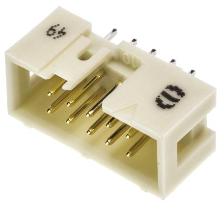 09195106324 HARTING SEK 19 Series Straight Through Hole PCB Header, 10 Contact(s), 2.54 mm Pitch, 2 Row, Shrouded