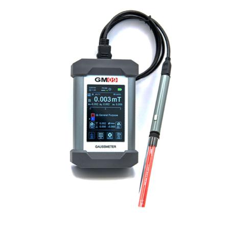 GM09-3 Hirst Magnetics  Gaussmeter, 3 → 350Hz