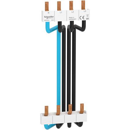 R9PXV4 Schneider Electric Resi9 3 Phase Busbar, 230V ac, 18mm Pitch