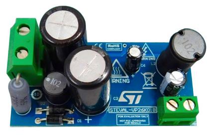 STEVAL-VP26K01B STMicroelectronics 15 V / 100 mA High Voltage Buck Converter Buck Converter for VIPER26K
