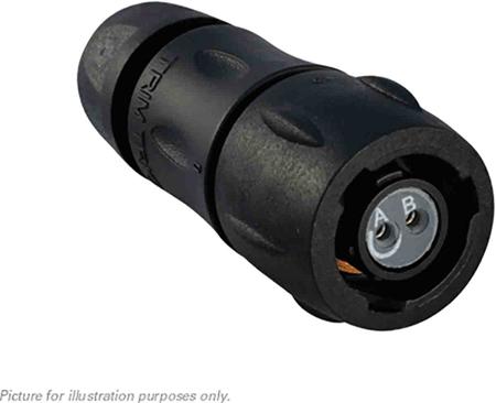 UTS6JC8E2S Souriau Sunbank by Eaton, UTS 2 Way Cable Mount MIL Spec Circular Connector Plug, Socket Contacts,Shell Size 8,