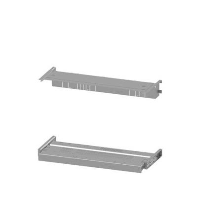 8PQ6000-5BA24 Siemens Grey 4 Gang Mounting Plate Sheet Steel Mounting Plate