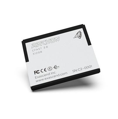 EXSC3X512GB Exascend  CFast 512 GB 3D TLC Compact Flash Card