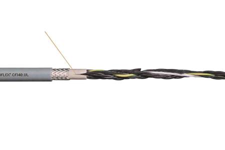 CF140-03-05-UL Igus 5 Core Screened Grey PVC Industrial Cable, 0.34 mm² CSA