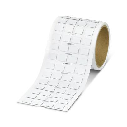 0819466 Phoenix Contact 819 White Label Roll, 17.5mm Width, 12mm Height, 500Per Roll Qty