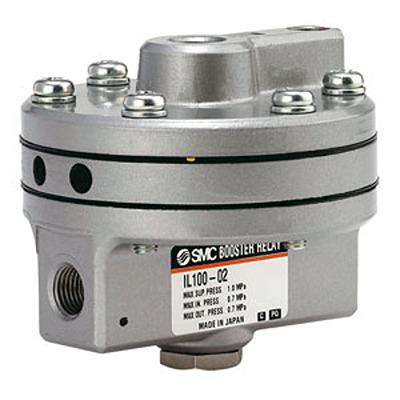 EIL100-F02 SMCIL100 Pneumatic Booster Regulator, G 1/4